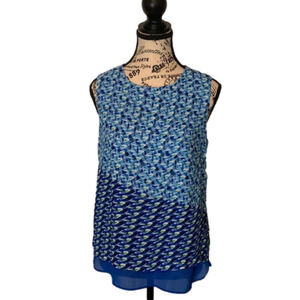 Rose and Olive sleeveless top size small